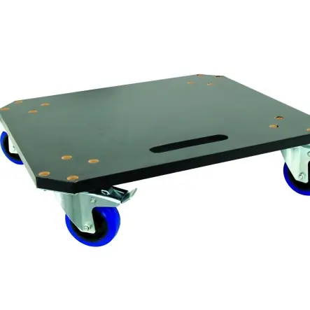 Must-Have Rollenbrett 60x52cm bis 200Kg mit 4 Rollen davon 2x mit Bremsen aus MDF