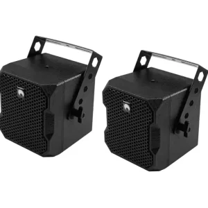 Preis Gesenkt Satellitenlautsprecher 2x150W 16ohm Schwarz 16x15cm PA-TOP Wandlautsprecher mit Schwenkbügel