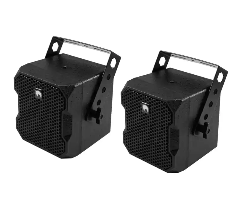 Preis Gesenkt Satellitenlautsprecher 2x150W 16ohm Schwarz 16x15cm PA-TOP Wandlautsprecher mit Schwenkbügel