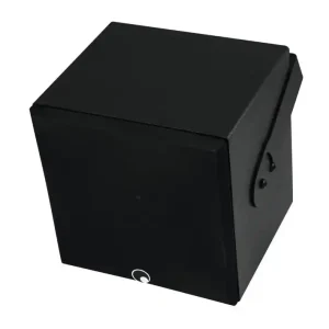 Satellitenlautsprecher 80W 16ohm Schwarz 25x25cm Wandlautsprechr mit Schwenkbügel Billig