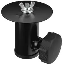 Sonderaktion Stativadapter Stativhülse 35mm auf M8 Dorn mit Feststellschraube