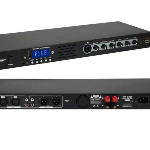 Sichere Zahlung Stereo Verstärker 2x50W Mischverstärker 19zoll Endstufe mit USB+SD Bluetooth Audioplayer