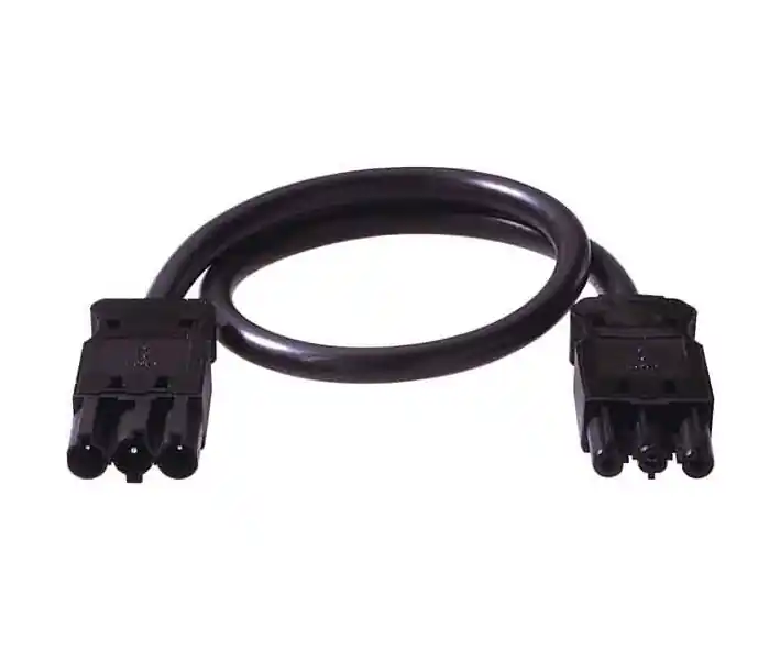 Stromzuführung 0,3m 230V GST18 Adapter Stecker auf Buchse Billig