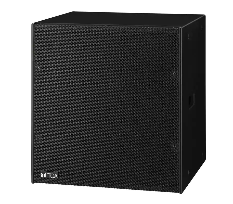 TOA FB-150B 15zoll Subwoofer 600W 200W RMS 8-Ohm Schwarz Garantierte Lieferung