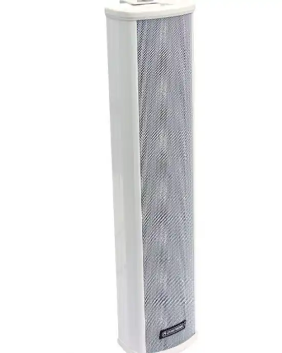 Tonsäule 69cm 60W ELA 100V SCS328 Weiss ALU IP44 Kostenloser Versand