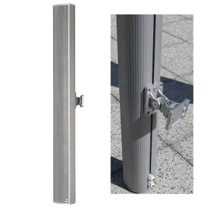 Tonsäule 97cm 80W ELA 100V EN54 TSC50/1000T ALU Neu