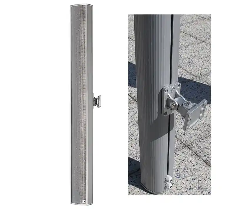 Tonsäule 97cm 80W ELA 100V EN54 TSC50/1000T ALU Neu