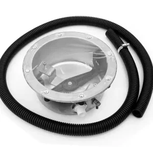 Unterwasser Einbautopf aus Edelstahl Topf Betoneinbau für Unterwasserlautsprecher oder Beleuchtung Beliebt