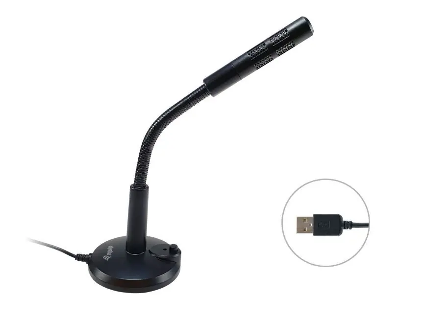 USB Mikrofon Tischmikrofon für Notebook Laptop Computer PC Schnäppchen