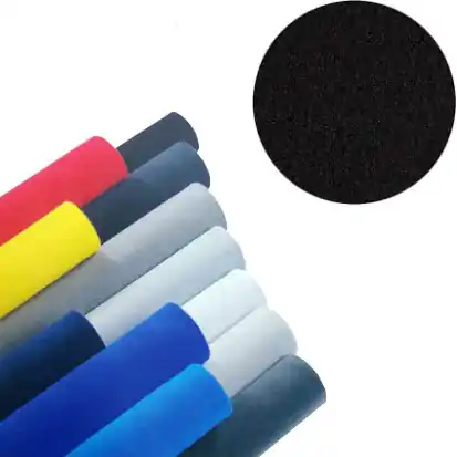 Velour Bezugsstoff 140x720cm 10qm Schwarz Preis Gesenkt