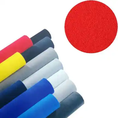 Wochenendangebot Velour Bezugsstoff 140x75cm Rot