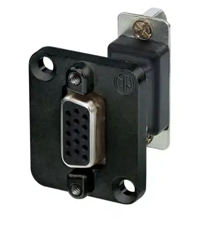 VGA Buchse VGA Dose im D-Type Einsatz Paneleinbau Meistverkauft