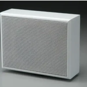 Wandlautsprecher 12W mit ELA Trafo 254x195mm Weiss Kostenloser Versand