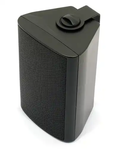 Wandlautsprecher 8ohm + 100V tauglich 60W Schwarz mit Leistungsregler WB10 Großhandel