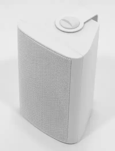 Wandlautsprecher 8ohm + 100V tauglich 60W Weiss mit Leistungsregler WB10 Geld-Zurück-Garantie