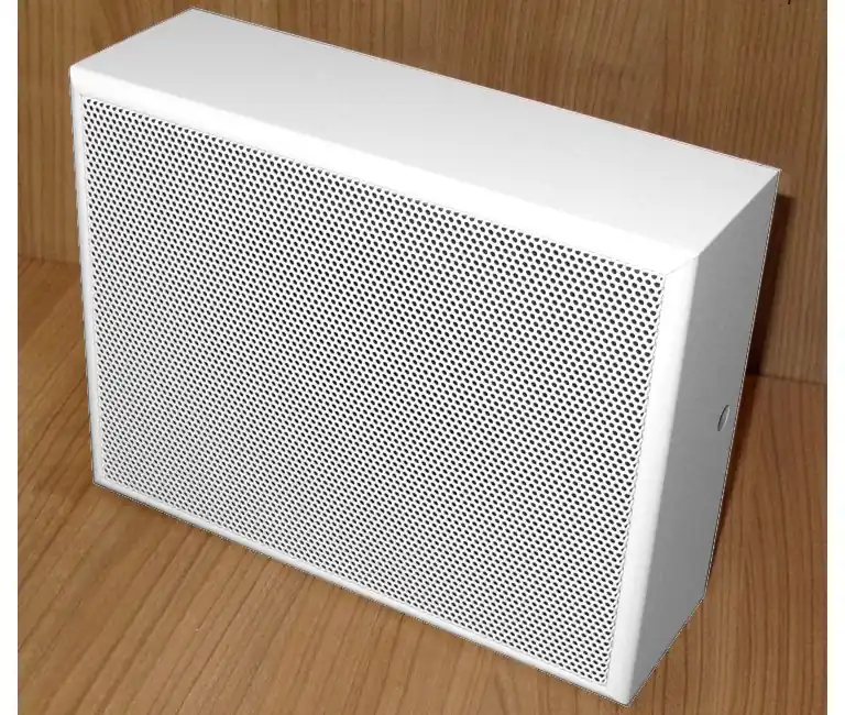 Saisonangebot Wandlautsprecher EN54 12W mit 6W ELA Trafo 254x193mm EN54-24 Weiss IP54