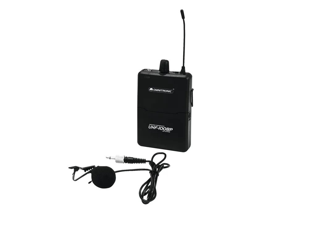 Sale Zubehör Taschensender mit Headset UHF-100BP mit 864.8MHz Orange
