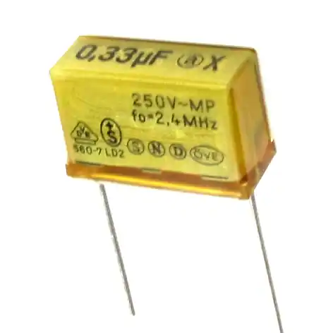 Sichere Zahlung 0,33uF 250V MP3 Kondensator 330nF X2 Entstör-Kondensator