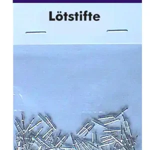 Beliebt 1,4mm Lötstift Lötnägel verzinnt -- 100-er Pack