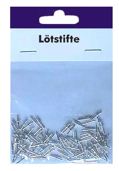Beliebt 1,4mm Lötstift Lötnägel verzinnt -- 100-er Pack