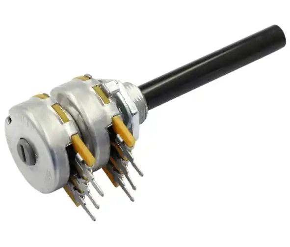 Im Trend 100Kohm Poti Stereo 100K LIN 6mm Kunststoffachse