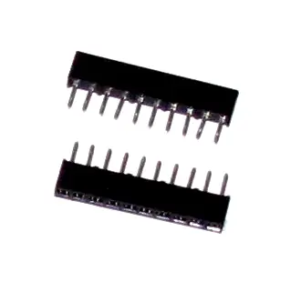 Highlight 10pol Buchsenleiste SIL Fassung Standard 10pol 1-reihig RM 2,54mm