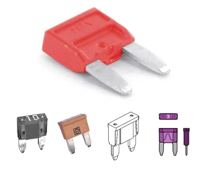 Gratis Versand 10A ATS Mini Stecksicherung 11x4mm Miniatursicherung