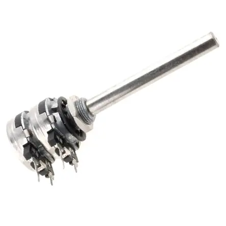 10Kohm Poti Stereo 10K LOG 6mm Metallachse Online Kaufen
