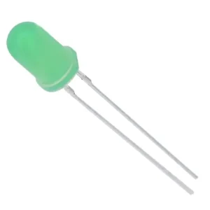 12V 5mm LED Grün diffus 5800mcd 30grad Top-Preis