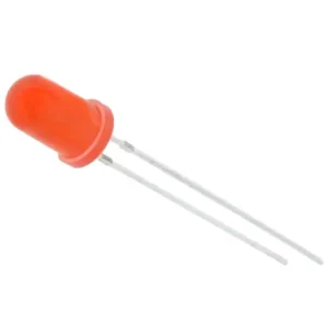 12V 5mm LED Rot diffus 3000mcd 30grad Kracherpreis