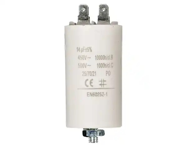 14uF Motorkondensator MKP 14uF 450V 40x72mm M8 Top-Angebot