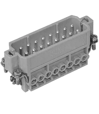16pol Stecker Steckereinsatz HAN-A Serie 2612 Ab Werk