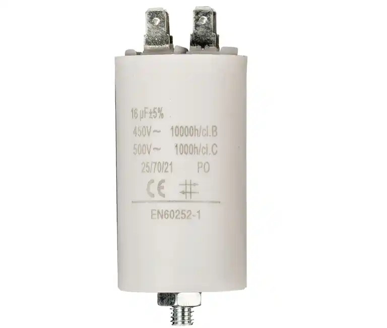 16uF Motorkondensator MKP 16uF 450V 40x70mm M8 Jetzt Bestellen