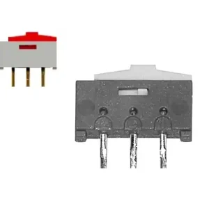 1pol DIP Schalter Mini Schiebeschalter 1xWechsler Abm 10x2,3mm RM2,54 Kostenloser Rückversand