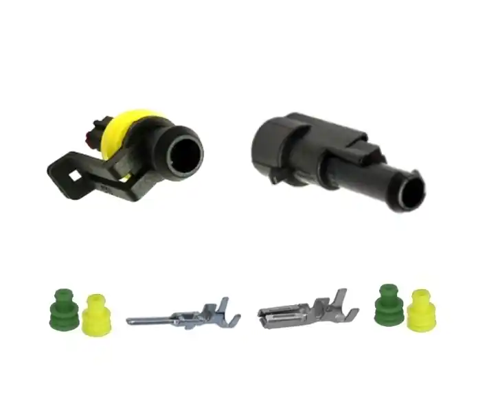 Neue Ware 1pol KFZ Stecker SET IP67 Automotive Stecker-Kupplung