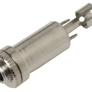 2,5mm Klinkenbuchse Stereo Einbaubuchse Metall Neue Ware