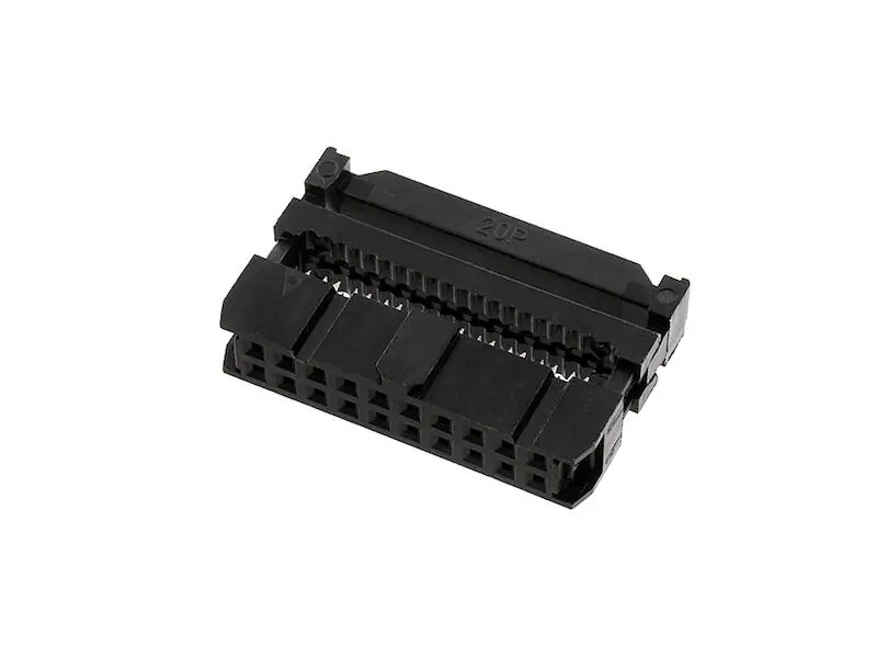 20pol Pfostenverbinder 2x10pol für Flachbandkabel RM2,54 Hochwertig