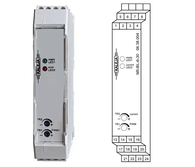24V Motorregler bis 6A max 12A M5-BL-6-30 Motoransteuerung 0-10V für bürstenlose Gleichstrommotoren BLDC Motor Abverkauf