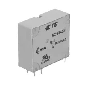 24V Relais 24V DC Spule 1xUM Wechslerkontakt bis 5A 250Vac V23057 Serie Preisknaller