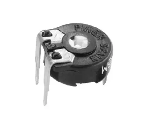 Heute Kaufen 250ohm Trimmer Poti T10 liegend RM5x10 Schlitz