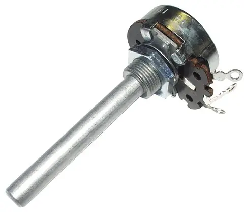 Handgefertigt 25Kohm Poti Drahtpoti 4W 25K 6mm Metallachse
