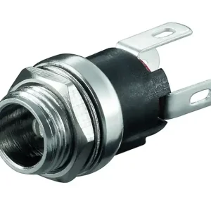 3,5x1,3mm Hohlstecker Buchse Einbau Rund Metall Preiswert