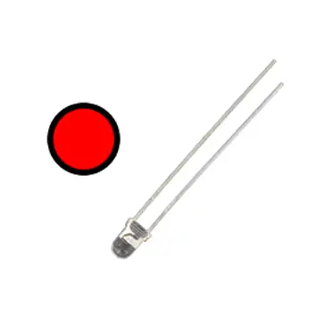 Günstig 3mm LED Rot Klar LED Standard 8,7mcd