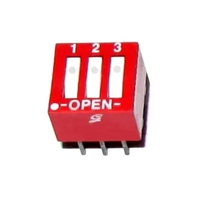 Heute Kaufen 3pol DIP Schalter RM 2,54mm Höhe 6,5mm