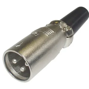 3pol XLR Stecker Metallausführung Bestpreis