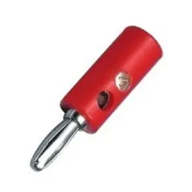 4mm Bananenstecker Hartplastik Serie-5 --Rot-- Sonderangebot