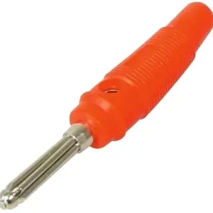 4mm Bananenstecker Rot gummiert Federkontakte Meistverkauft