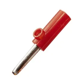 Geprüft 4mm Bananenstecker Rot Serie-1 mit Schraubanschluss