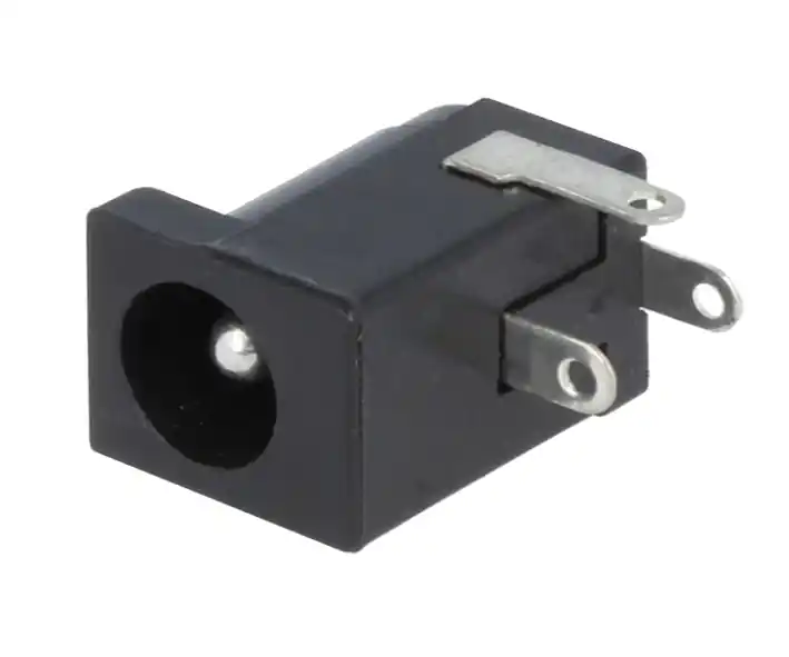 5,5x2,5mm Hohlstecker Buchse Netzteilbuchse für Platine Kunststoff Aktuell