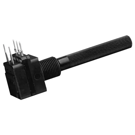 500Kohm Poti mit Schalter 470K 6mm Achse Kunststoff Weltweiter Versand